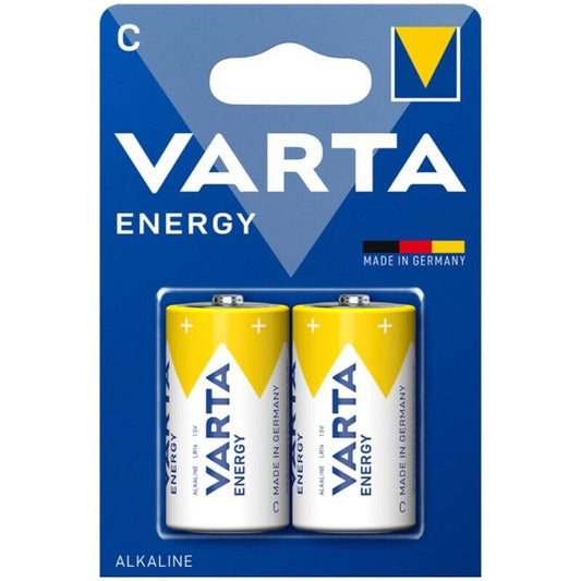 VARTA - PILA ALCALINA ENERGÍA C LR14 BLÍSTER*2