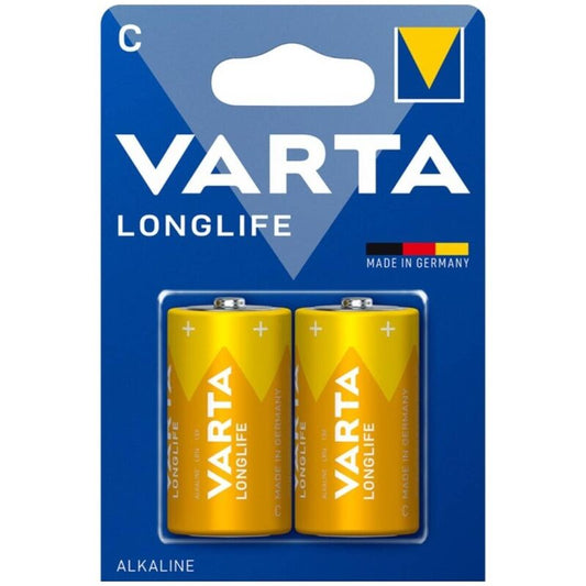 VARTA - PILA ALCALINA LONGLIFE C LR14 BLÍSTER*2