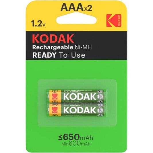 KODAK - BATERÍA RECARGABLE HR03 AAA 650mAh BLÍSTER*2