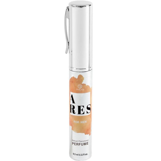 SECRETPLAY - PERFUME NATURAL CON FEROMONAS ARES TAMAÑO VIAJE PARA HOMBRE 10 ML