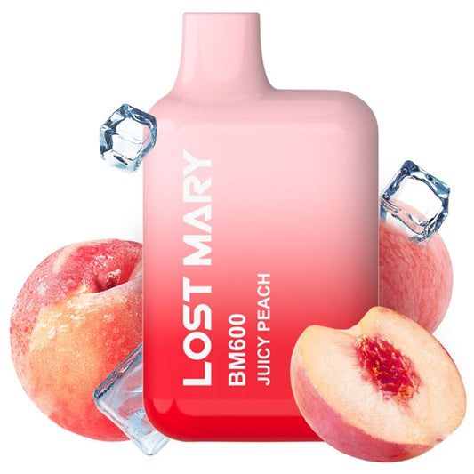 LOST MARY - BM600 VAPORIZZATORE ALLA NICOTINA 2% USA E GETTA PESCA SUCCOSA