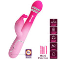 PRETTY LOVE - DEJON VIBRADOR MULTIFUNCIÓN DE CONEJO 3 EN 1 ROSA