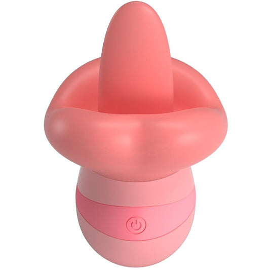 PRETTY LOVE - KYLEE STIMOLATORE CLITORIDEO 10 VIBRAZIONI ROSA NUDO