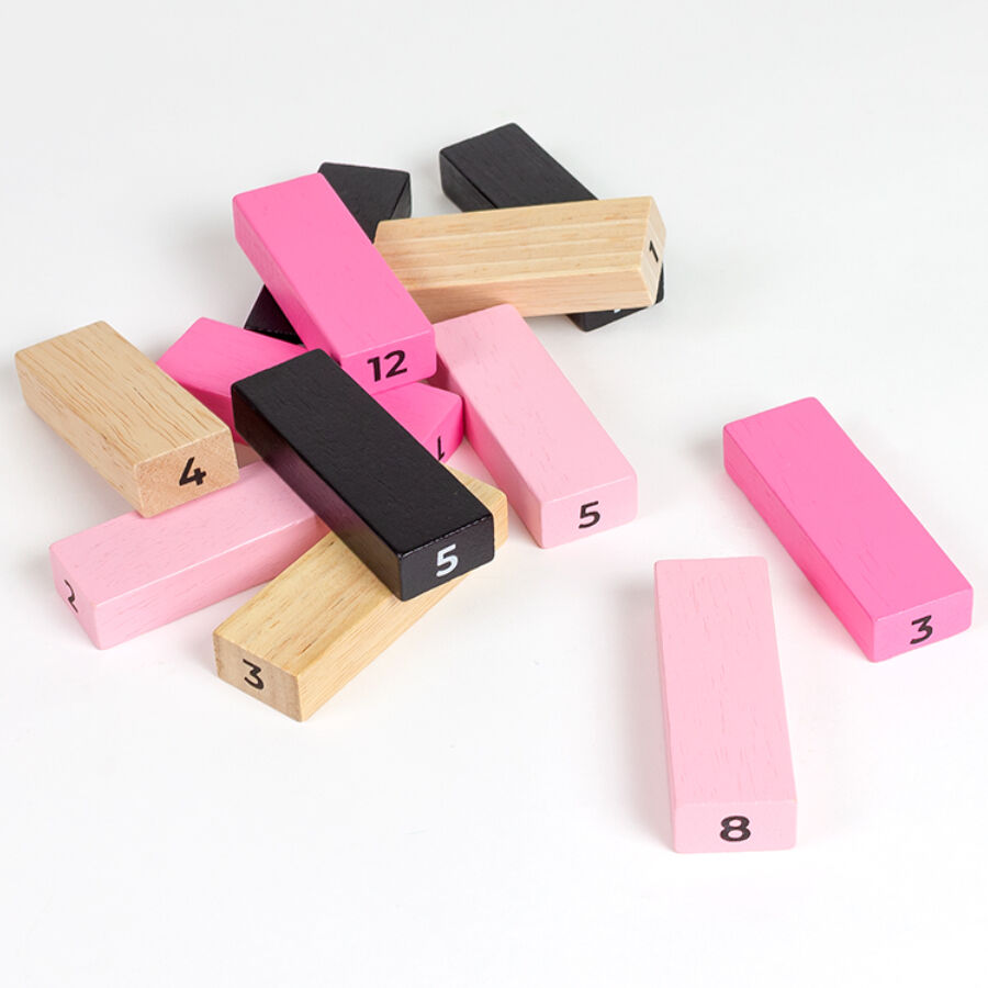 SECRETPLAY Tower of Sex – Wooden Couples Game with 48 Spicy Challenges