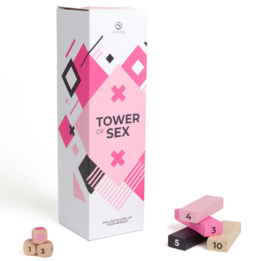 SECRETPLAY - TOWER OF SEX WOODEN GAME SECRETPLAY 100% GAMES