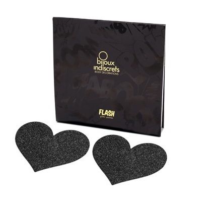 BIJOUX - PARANAPEZZOLI FLASH BLACK HEART