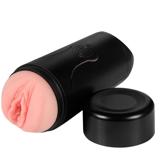 SHEQU - MASTURBATORE A FORMA DI VAGINA FANNY CON VIBRAZIONE