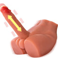 XISE - PEEL DILDO CULO DILDO REALISTICO MASTURBATORE POSIZIONE FRONTALE CON SPINTA 17.5 CM