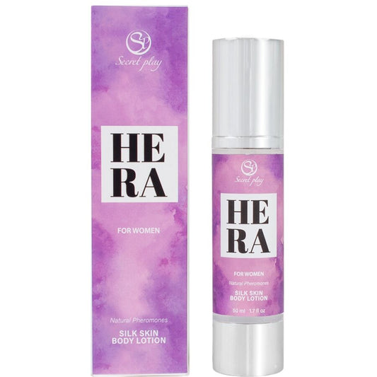 SECRETPLAY - HERA LOCIÓN CORPORAL DE SEDA PARA MUJER 50 ML