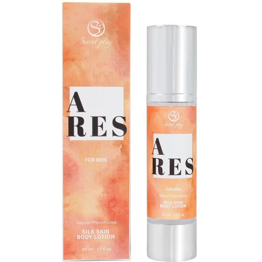 SECRETPLAY - LOCIÓN CORPORAL DE SEDA ARES PARA HOMBRE 50 ML
