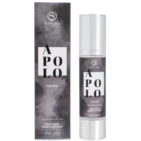 SECRETPLAY - LOCIÓN CORPORAL DE SEDA APOLO PARA HOMBRE 50 ML