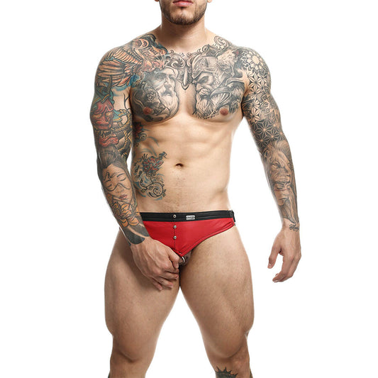 MOB - DNGEON JOCKSTRAP ANELLO PER PENE ROSSO TAGLIA UNICA