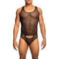 MOB - TRANSPARENTE NEGRO BODYSHEER TALLA L/XL