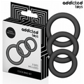 ADDICTED TOYS - SET DE ANILLOS DE SILICONA MODELO 1
