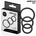 ADDICTED TOYS - SET DE ANILLOS DE SILICONA MODELO 2