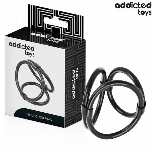 ADDICTED TOYS - ANELLO TRIPLICE PER IL PENE