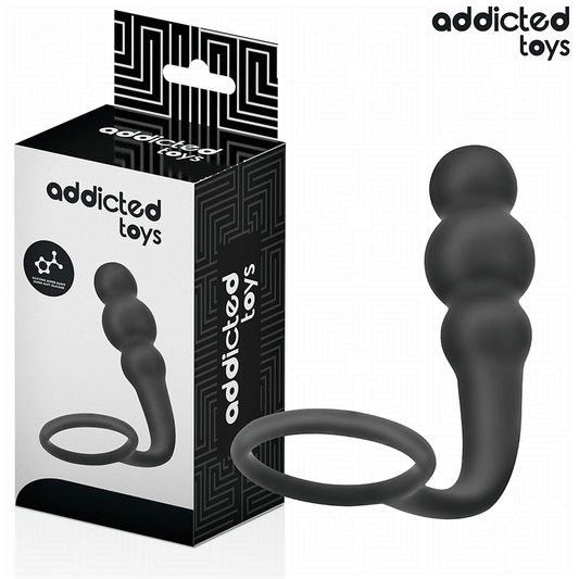 ADDICTED TOYS - PLUG ANALE CON ANELLO IN SILICONE MODELLO 1