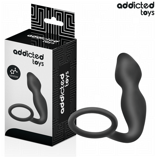 ADDICTED TOYS - PLUG ANALE CON ANELLO IN SILICONE MODELLO 2