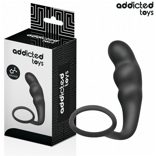 ADDICTED TOYS - PLUG ANALE CON ANELLO IN SILICONE MODELLO 4
