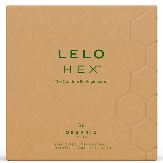 LELO - HEX ORGANIC CONDOM CONFEZIONE DA 36 UNITÀ