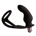 ROCKS-OFF - RO-ZEN RRO PLUG ANALE CON ANELLO PER PENE VIBRANTE NERO