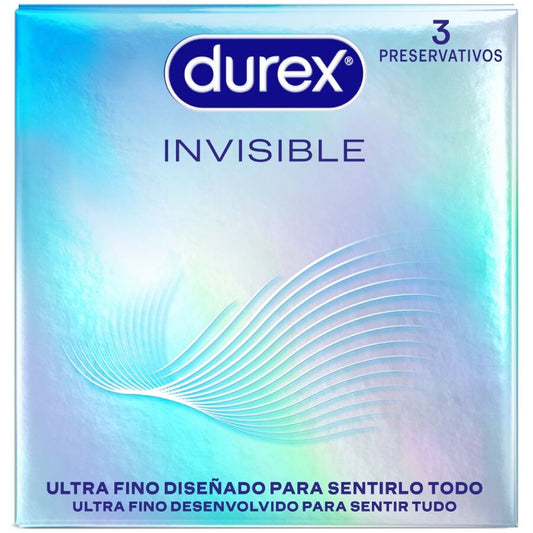 DUREX - PRESERVATIVI INVISIBILI ULTRA SOTTILI 3 PEZZI