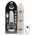 COCK MILLER - CONSOLADOR CON VENTOSA, LUCES Y VIBRACIÓN CON CONTROL REMOTO BLANCO 21.5 CM