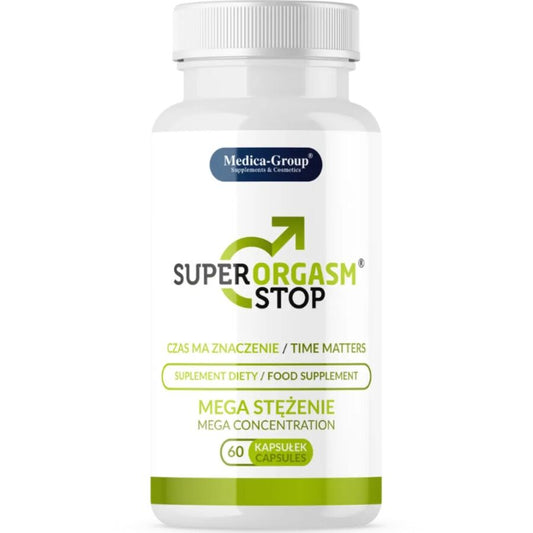 MEDICA GROUP - SUPER ORGASMO RETARDANTE PARA HOMBRES 60 CÁPSULAS