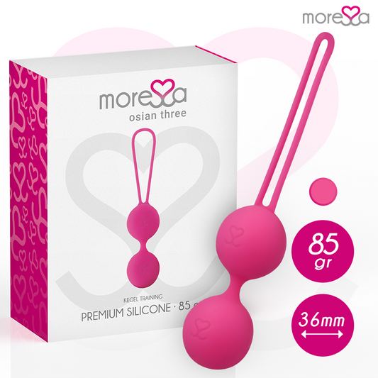 MORESSA - OSIAN TRE SILICONE ROSA PREMIUM