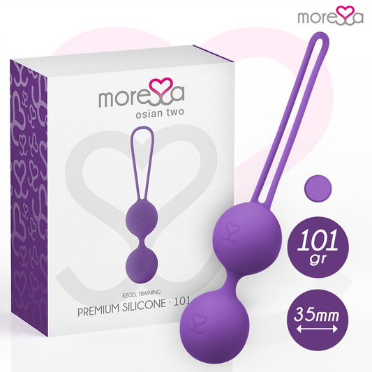 MORESSA - OSIAN DUE LILLA SILICONE PREMIUM