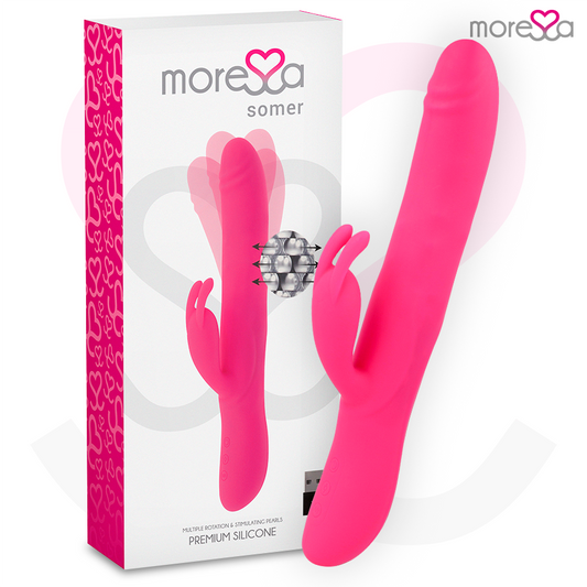MORESSA - VIBRATORE PREMIUM SOMER CON ROTAZIONE MULTIPLA