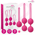 MORESSA - SET OSIAN PREMIUM IN SILICONE ROSA (Osian One - 51 g | Osian Two - 101 g | Osian Three - 85 g)
