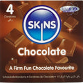 SKINS - CIOCCOLATO PREMIM CONDOMS CONFEZIONE DA 4