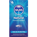 SKINS - PRESERVATIVOS NATURALES PREMIUM PAQUETE DE 16