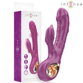 INTENSO - VIBRADOR MULTIFUNCIÓN HALLE CON LENGÜETA ESTIMULANTE DE DELFÍN PÚRPURA