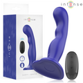 INTENSO - VIBRATORE CORTI CON VENTOSA TELECOMANDO BLU