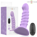 INTENSE - VIBRATORE BRENDA TAGLIA M SPIRALE 10 VIBRAZIONI VIOLA TELECOMANDO
