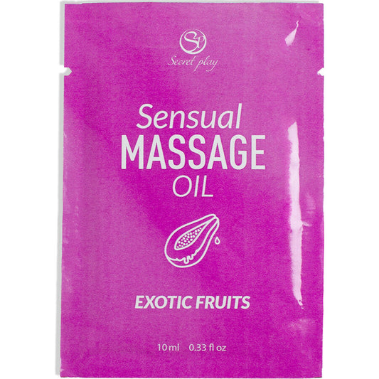 SECRETPLAY - ACEITE DE MASAJE FRUTAS EXÓTICAS MONODOSIS 10 ML