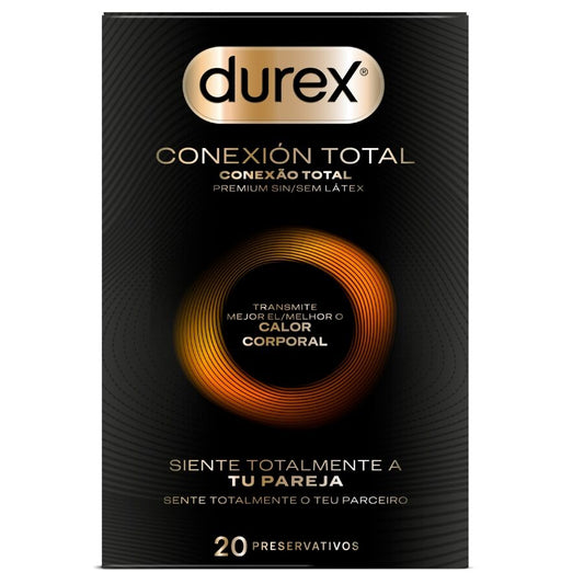DUREX - TOTAL CONNECTION ULTRAFINO SIN LÁTEX 20 UNIDADES