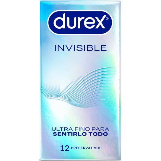 DUREX - PRESERVATIVI INVISIBILI ULTRA SOTTILI 12 PEZZI