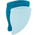 FUN FACTORY - KIT DE COPA MENSTRUAL FUN TURQUESA