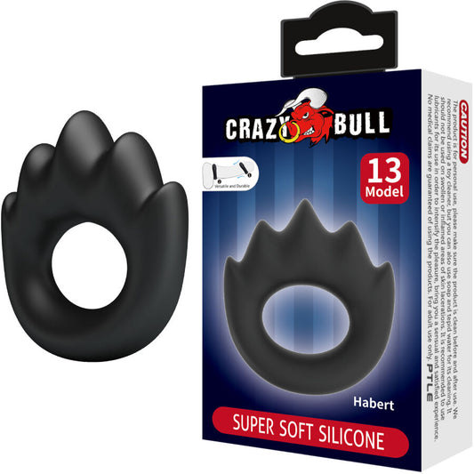 CRAZY BULL - ANELLO IN SILICONE MODELLO HABERT 13