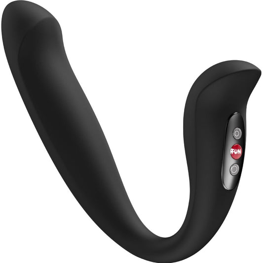 FUN FACTORY - VIBRADOR DE DOBLE PULSO DE AIRE INSERTABLE VELOCE NEGRO