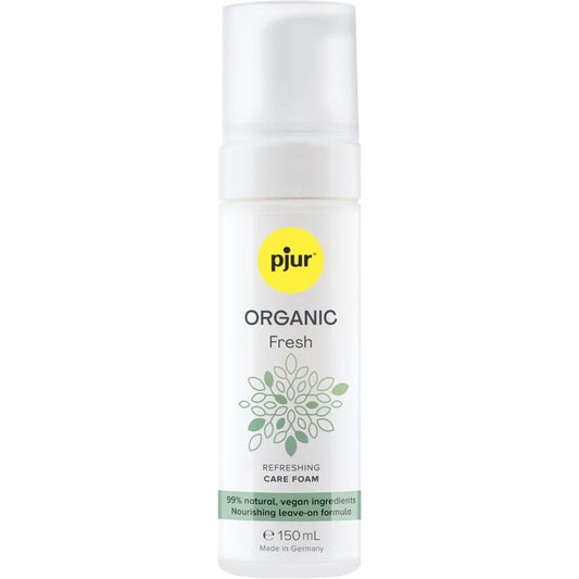 PJUR - ESPUMA REFRESCANTE ORGÁNICA FRESCA SIN ENJUAGUE VEGANA 150 ML