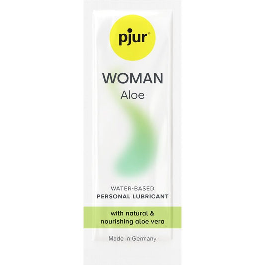 PJUR - LUBRIFICANTE INTIMO ALL'ALOE VERA A BASE ACQUA PER DONNA 2 ML