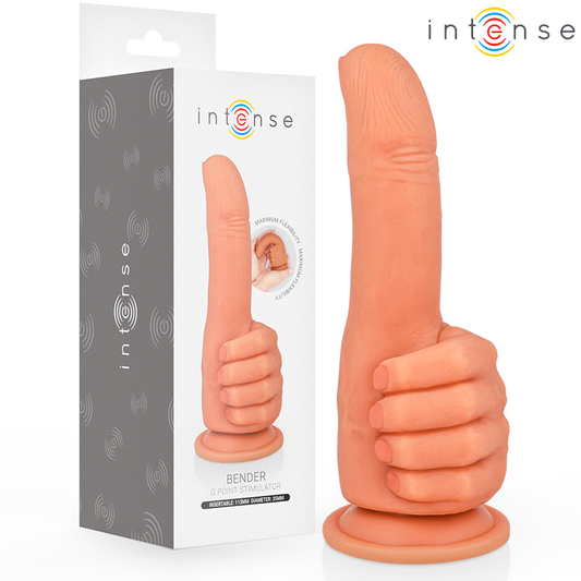 INTENSO - BENDER ESTIMULADOR DE PUNTO G MANO FLEXIBLE 11,3 CM