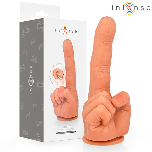 INTENSE - ESTIMULADOR DE PUNTO G FLEXIBLE HUBERT 14,2 CM