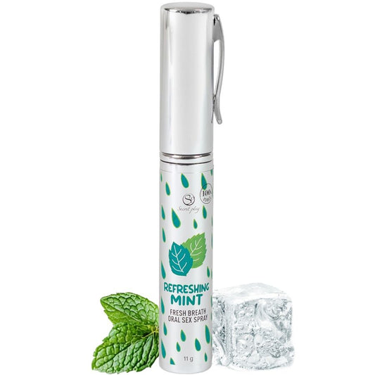 SECRETPLAY - SPRAY PARA SEXO ORAL MENTA REFRESCA