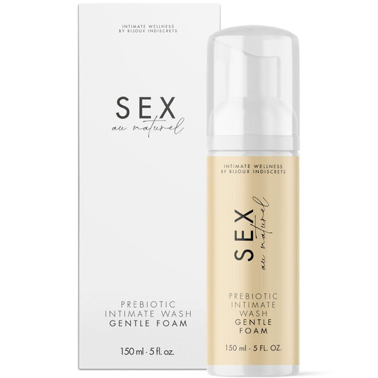 BIJOUX INDISCRETS - SEXO AL NATURAL GEL ÍNTIMO PREBIÓTICO CON ESPUMA 150 ML