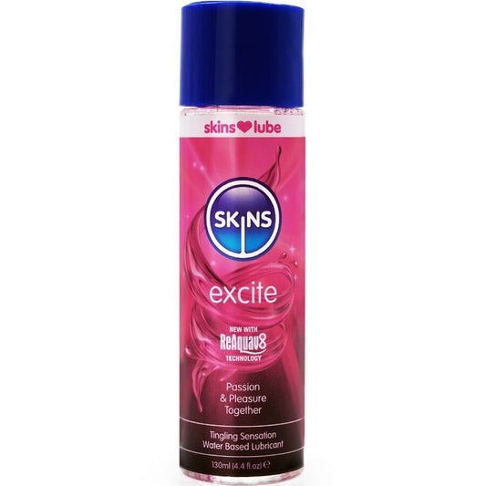 SKINS - LUBRIFICANTE A BASE D'ACQUA EXCITE 130 ML